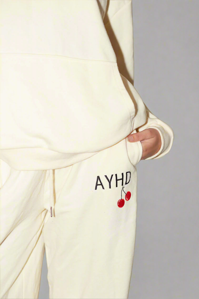 Oversized Cream Sweatpants