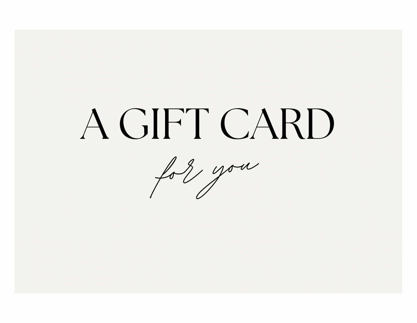 AYHD GIFT CARD