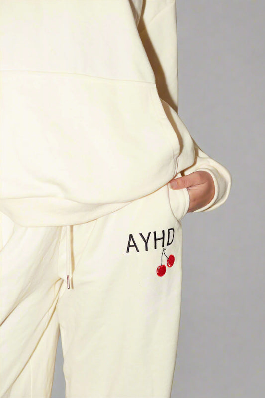 Oversized Cream Sweatpants